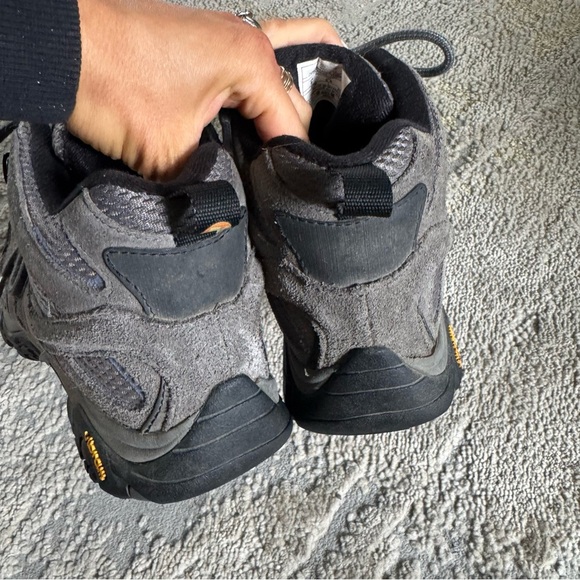 Merrell Moab 2 Hiking boots shoes Gray Waterproof J06054 size 7.5 - Picture 7 of 12